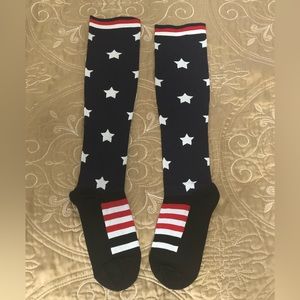 New in Package Patriotic Socks